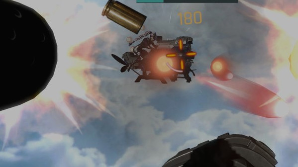 Игра GUNGRAVE VR, скриншот