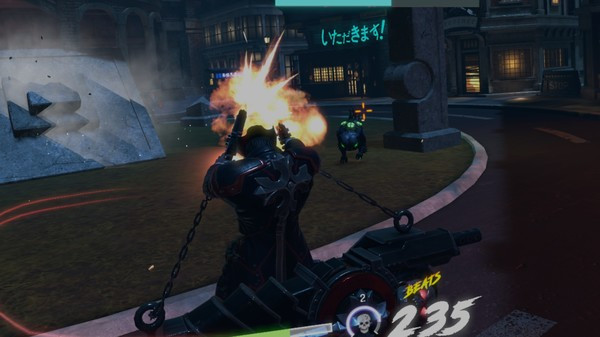 Игра GUNGRAVE VR, скриншот