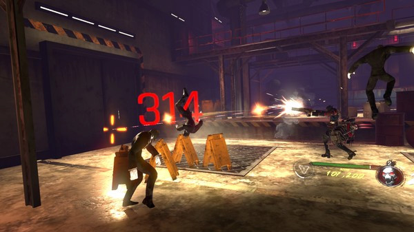 Игра GUNGRAVE VR U.N, скриншот