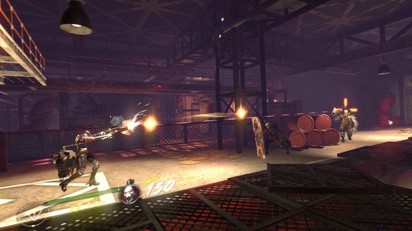 Игра GUNGRAVE VR U.N, скриншот