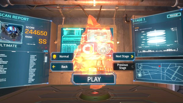 Игра GUNGRAVE VR U.N, скриншот
