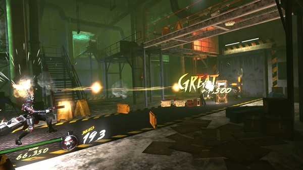 Игра GUNGRAVE VR U.N, скриншот