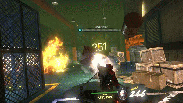 Игра GUNGRAVE VR U.N, скриншот