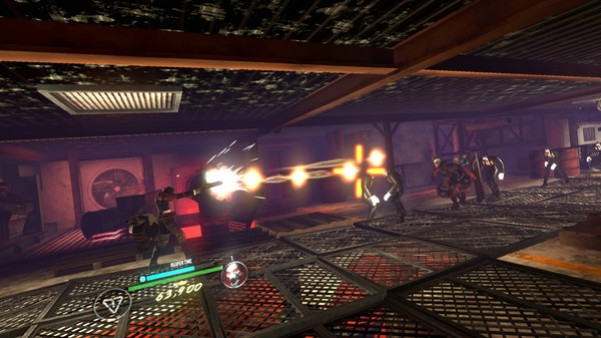 Игра GUNGRAVE VR U.N, скриншот