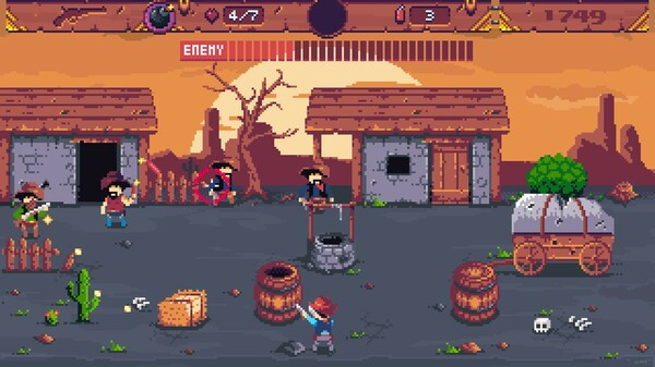 Игра Gunman Tales, скриншот