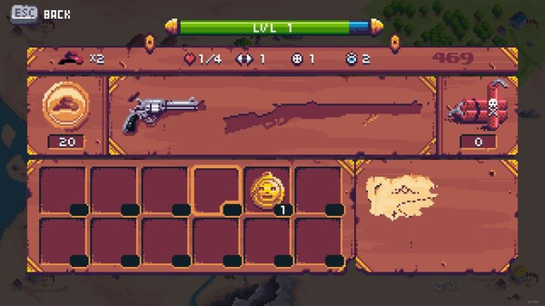 Игра Gunman Tales, скриншот