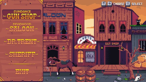 Игра Gunman Tales, скриншот