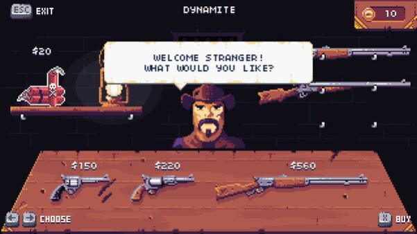 Игра Gunman Tales, скриншот