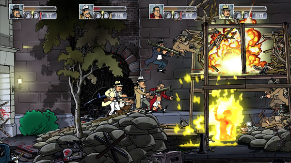 Игра Guns, Gore & Cannoli, скриншот