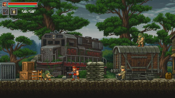 Игра Guns of Fury, скриншот