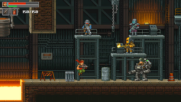 Игра Guns of Fury, скриншот