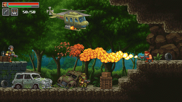 Игра Guns of Fury, скриншот