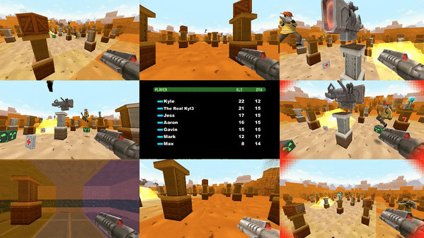 Игра Gunscape, скриншот