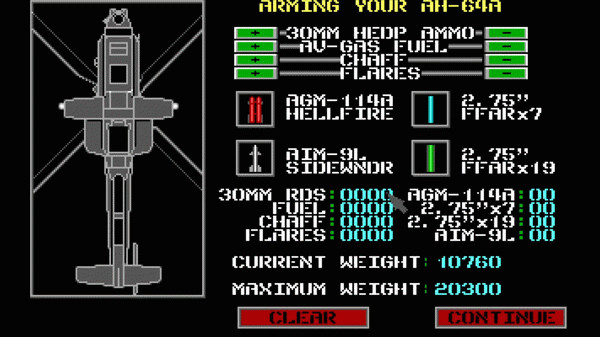 Игра Gunship + Gunship 2000, скриншот