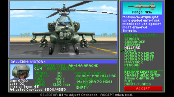 Игра Gunship + Gunship 2000, скриншот
