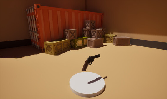 Игра Gunslinger survivor, скриншот