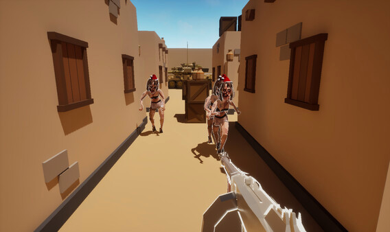Игра Gunslinger survivor, скриншот