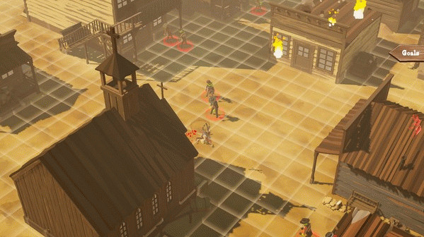 Игра Gunslingers & Zombies, скриншот