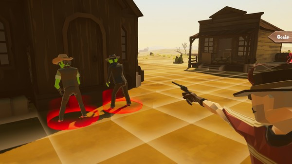 Игра Gunslingers & Zombies, скриншот