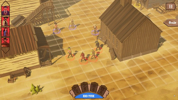 Игра Gunslingers & Zombies, скриншот