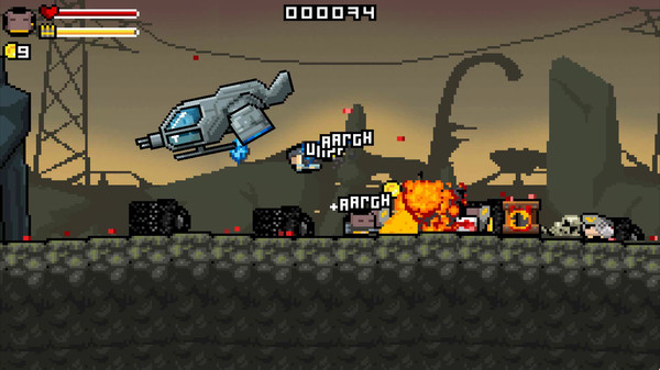 Игра Gunslugs 2, скриншот