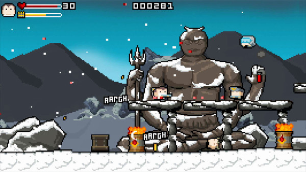 Игра Gunslugs 2, скриншот