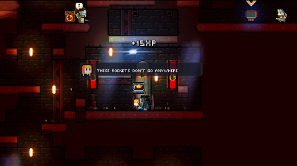 Игра Gunslugs : Rogue Tactics, скриншот