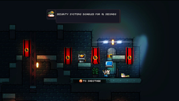 Игра Gunslugs : Rogue Tactics, скриншот