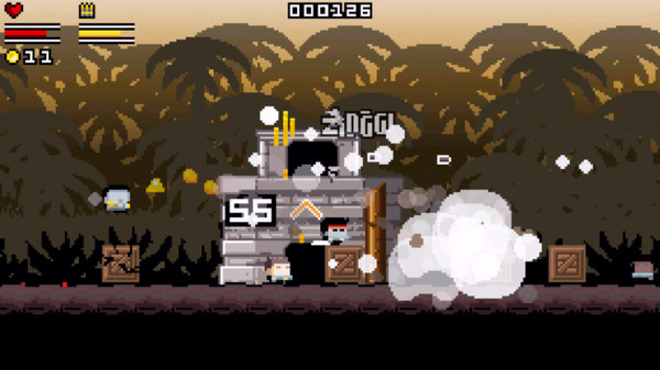 Игра Gunslugs, скриншот