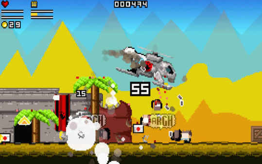 Игра Gunslugs, скриншот