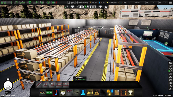 Игра Gunsmith, скриншот