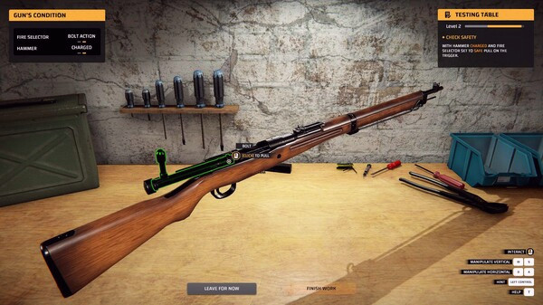 Игра Gunsmith Simulator, скриншот