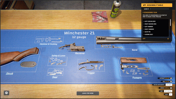 Игра Gunsmith Simulator, скриншот