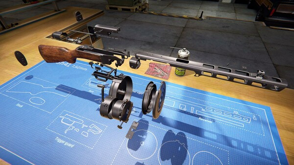 Игра Gunsmith Simulator, скриншот