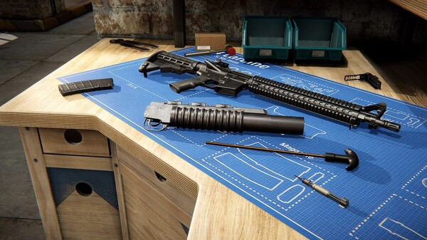 Игра Gunsmith Simulator, скриншот