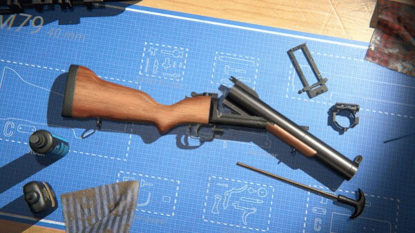 Игра Gunsmith Simulator, скриншот