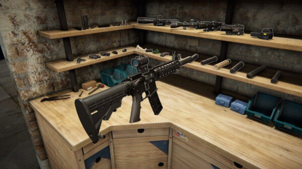 Игра Gunsmith Simulator, скриншот