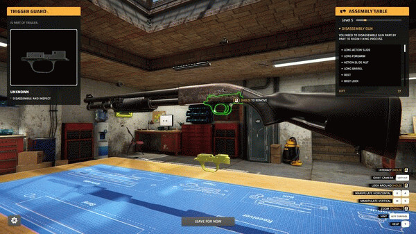 Игра Gunsmith Simulator, скриншот