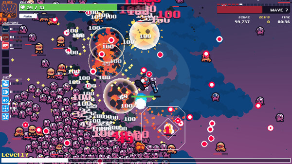 Игра GunSuit Guardians, скриншот