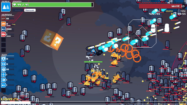 Игра GunSuit Guardians, скриншот