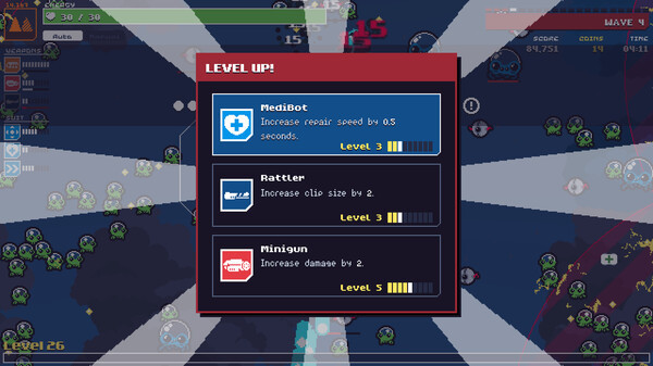 Игра GunSuit Guardians, скриншот