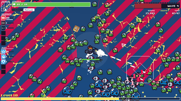 Игра GunSuit Guardians, скриншот