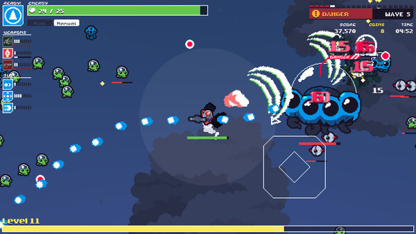 Игра GunSuit Guardians, скриншот