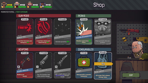 Игра GUNTOUCHABLES, скриншот