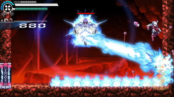 Игра Gunvolt Chronicles: Luminous Avenger iX 2, скриншот