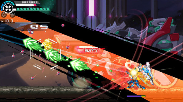 Игра Gunvolt Chronicles: Luminous Avenger iX 2 - Special DLC boss "Jason Frudnick" from "Blaster Master Zero 3", скриншот