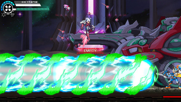Игра Gunvolt Chronicles: Luminous Avenger iX 2 - Special DLC boss "Jason Frudnick" from "Blaster Master Zero 3", скриншот