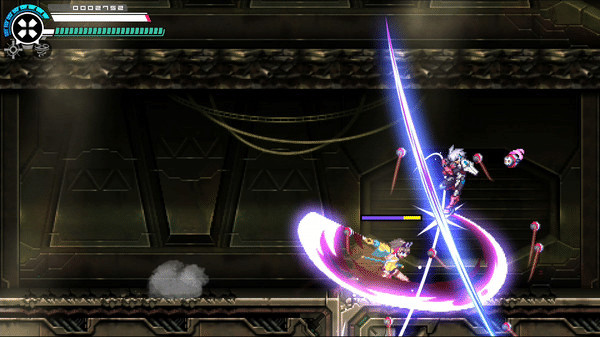 Игра Gunvolt Chronicles: Luminous Avenger iX 2 - Special DLC boss "Kirin" from "Azure Striker GUNVOLT 3", скриншот