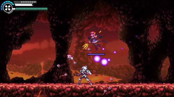 Игра Gunvolt Chronicles: Luminous Avenger iX 2 - Special DLC boss "Kurona" from "Gal*Gun Double Peace", скриншот