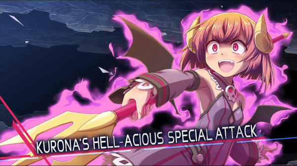 Игра Gunvolt Chronicles: Luminous Avenger iX 2 - Special DLC boss "Kurona" from "Gal*Gun Double Peace", скриншот